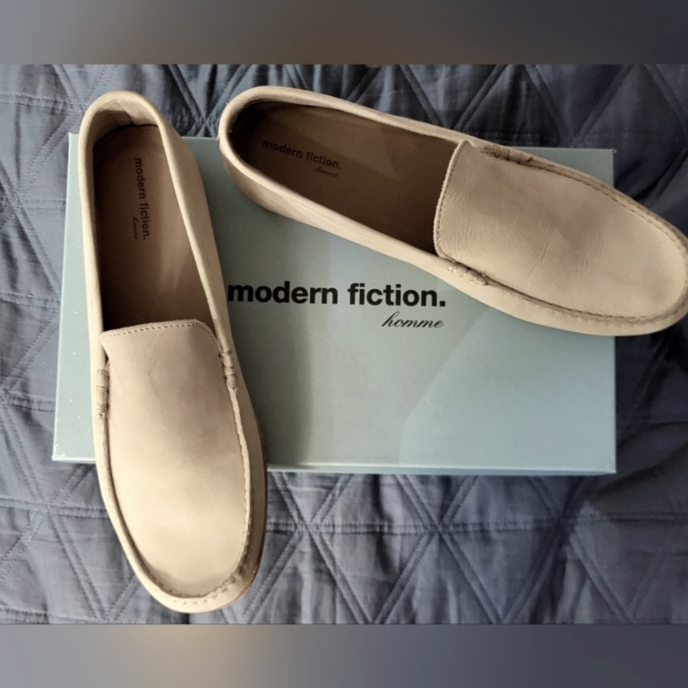 Modern Fiction Mens Mocassin Butter Soft Nubuck Loafer 11